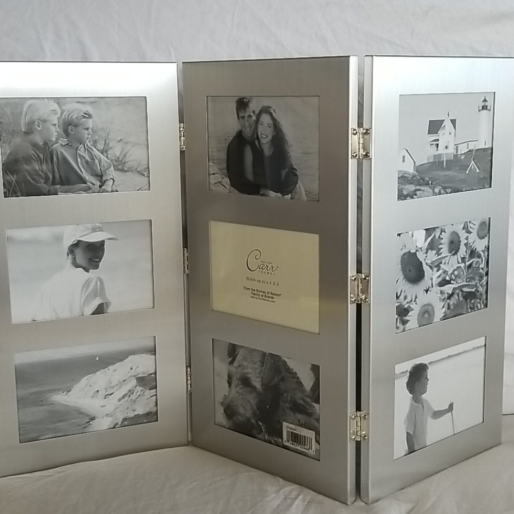 3 panel screen photo frame